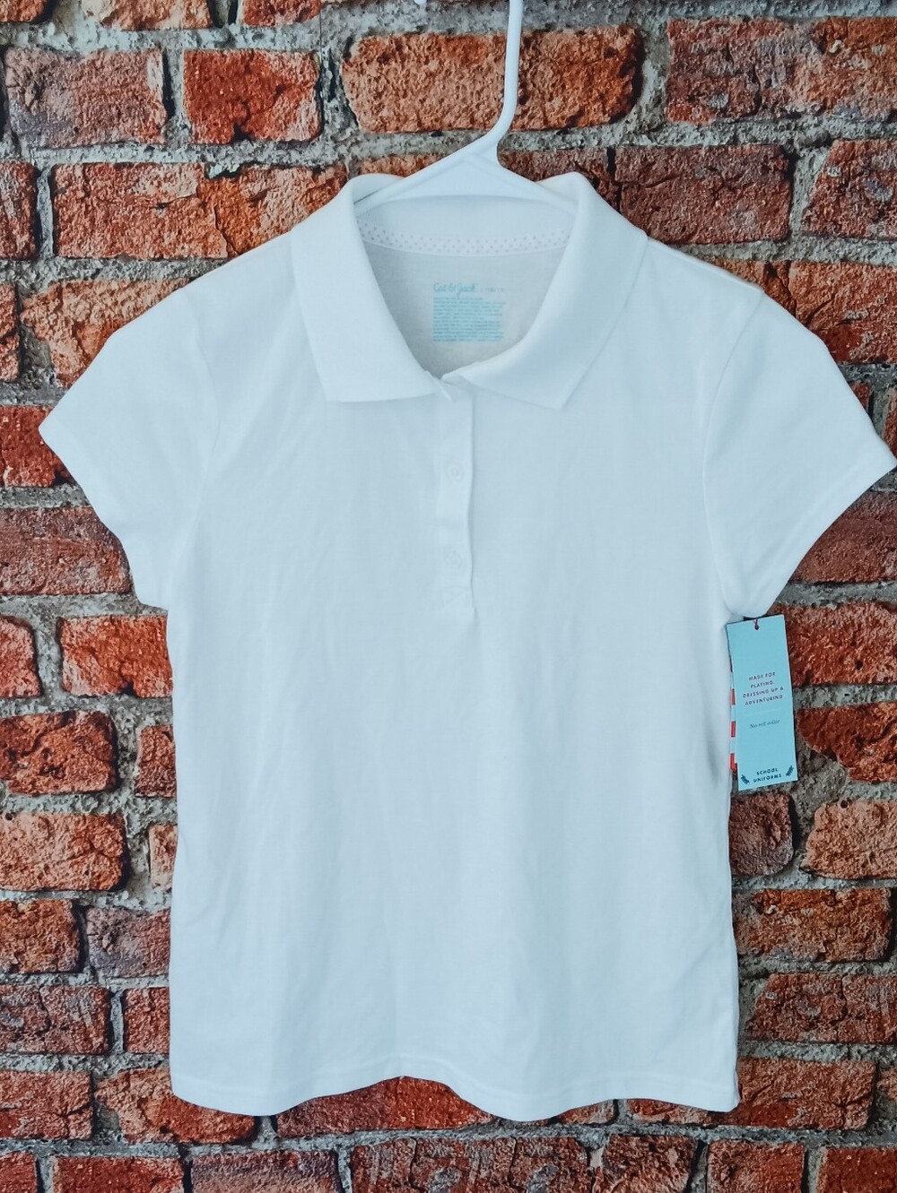 NWT White Polo Shirt